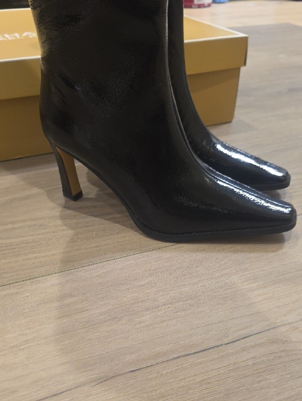MICHAEL Michael Kors Black Darrah Heeled Boot